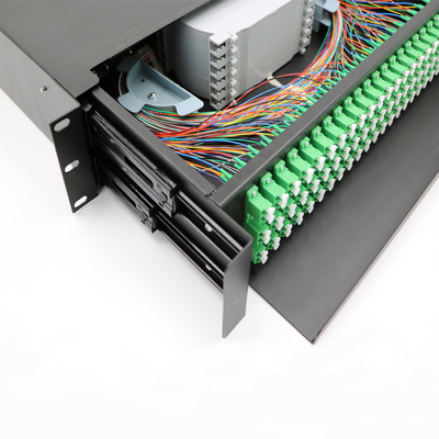 Ядри пульта временных соединительных кабелей 12-24 оптического волокна коробки прекращения держателя шкафа Sc/Fc/St/Lc