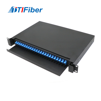 Коробка зажима распределительного шкафа пульта временных соединительных кабелей оптического волокна TTIFiber поддержанная OEM ODF