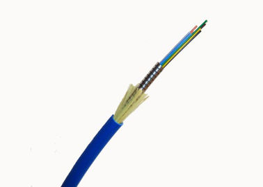 Дактируйте кабель воздушного волокна одиночного режима оптически с стальным проводом бронированный