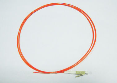 Отрезок провода оптического волокна LC Mulitimode с померанцовым кабелем/кабелем Aqua